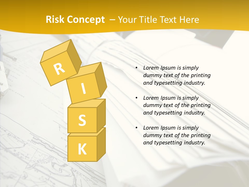 Room Compass Work PowerPoint Template