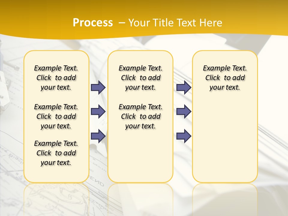 Room Compass Work PowerPoint Template