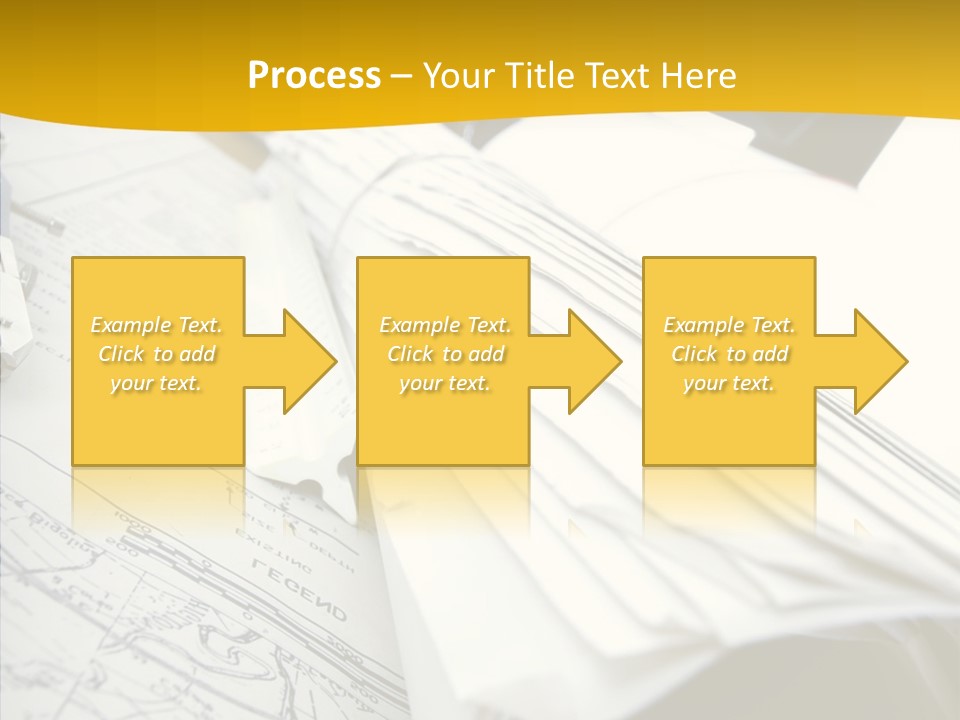 Room Compass Work PowerPoint Template