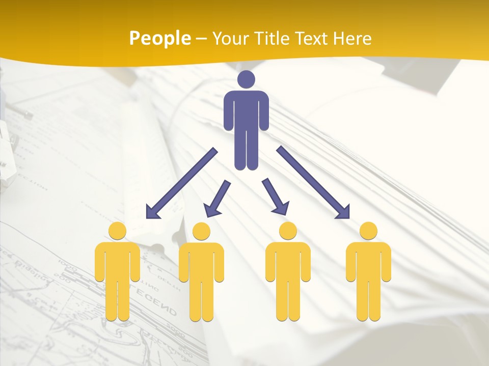 Room Compass Work PowerPoint Template