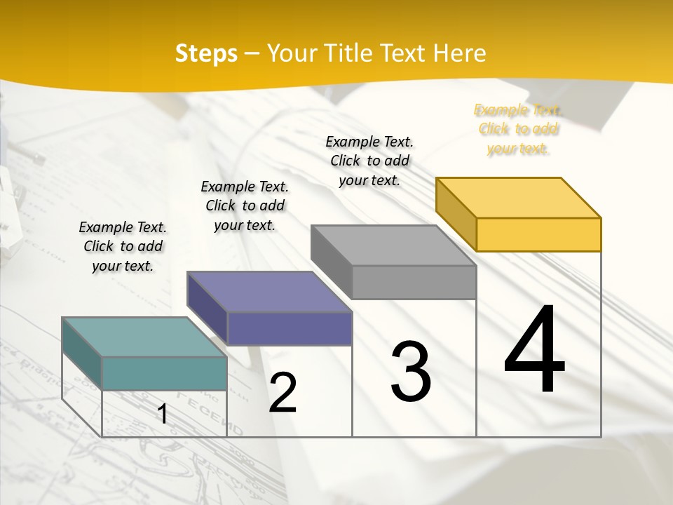 Room Compass Work PowerPoint Template