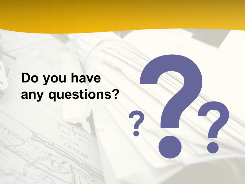 Room Compass Work PowerPoint Template