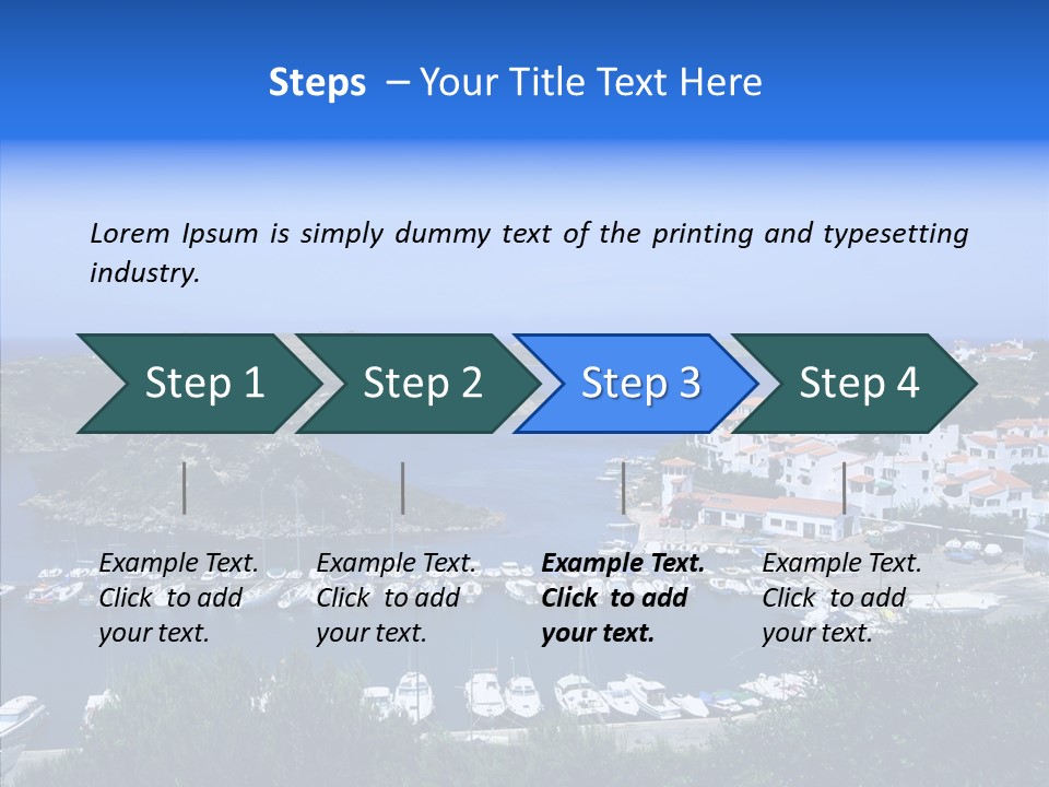 Menorca Sun High PowerPoint Template