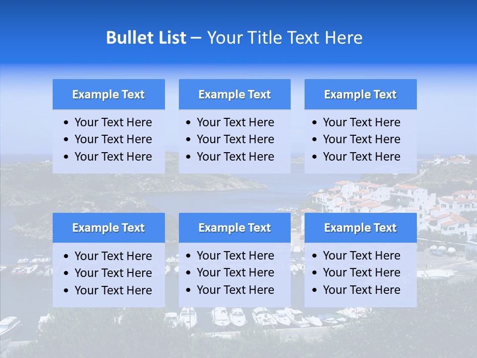 Menorca Sun High PowerPoint Template