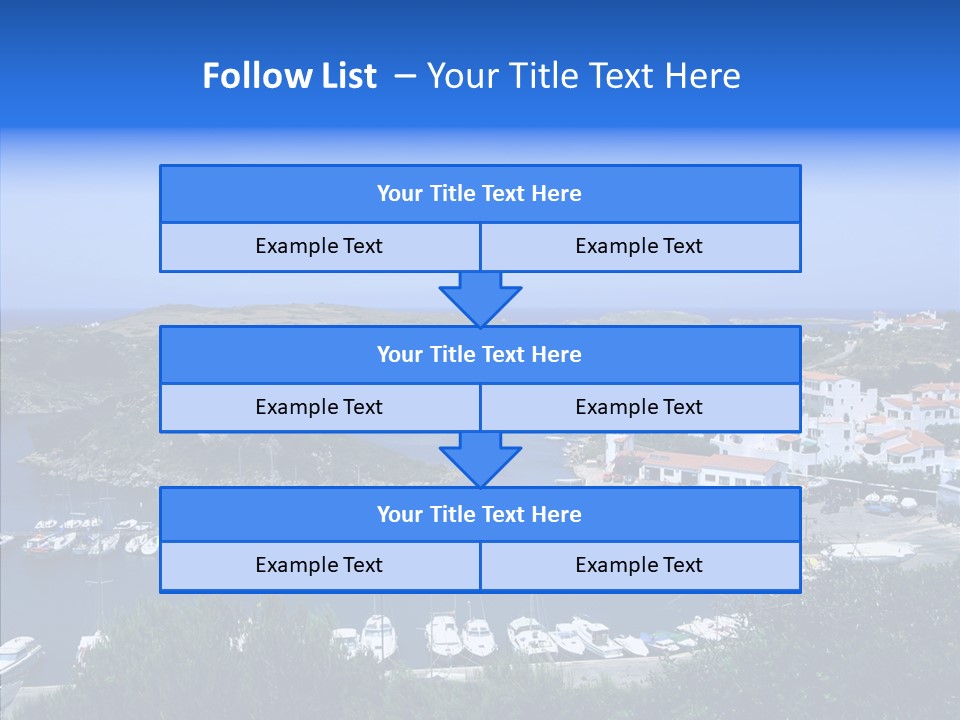 Menorca Sun High PowerPoint Template