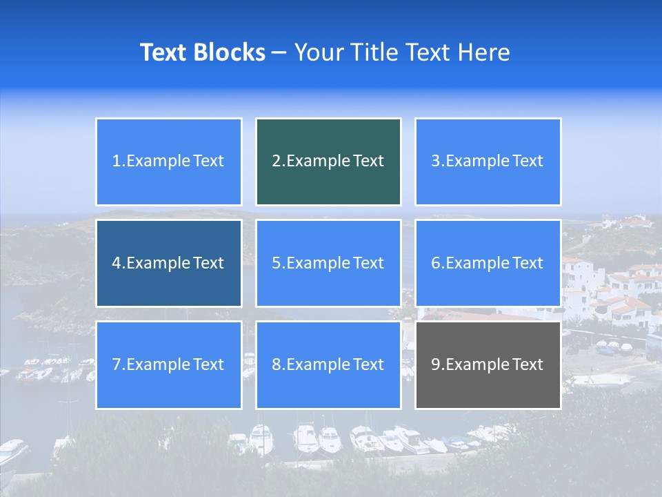 Menorca Sun High PowerPoint Template