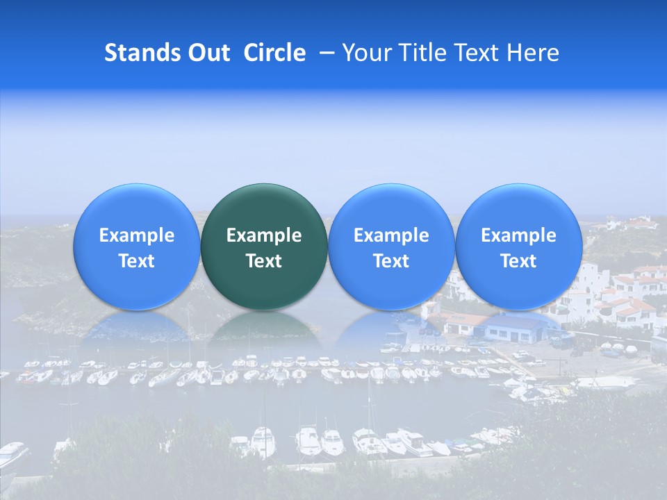 Menorca Sun High PowerPoint Template