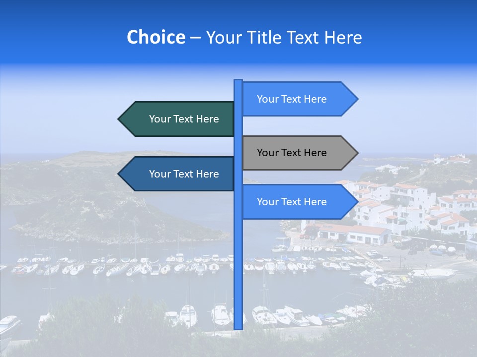 Menorca Sun High PowerPoint Template