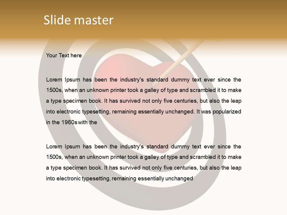 Archery Alcoholism Unwell PowerPoint Template
