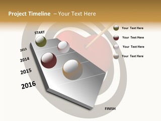 Archery Alcoholism Unwell PowerPoint Template