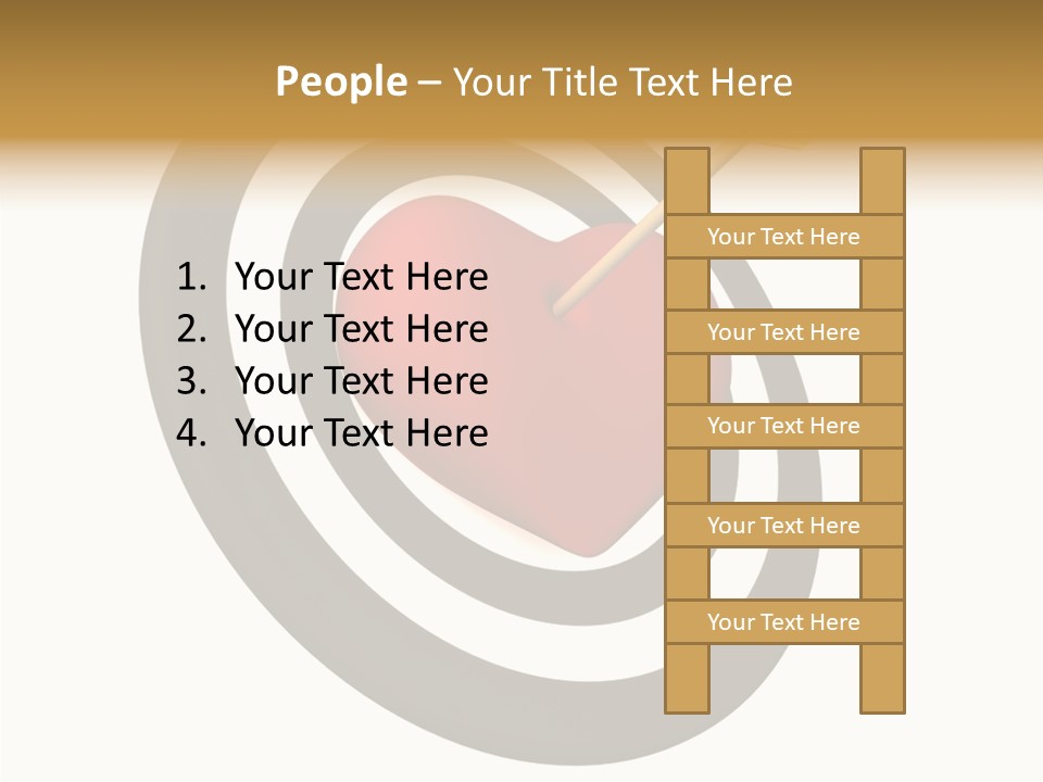 Archery Alcoholism Unwell PowerPoint Template