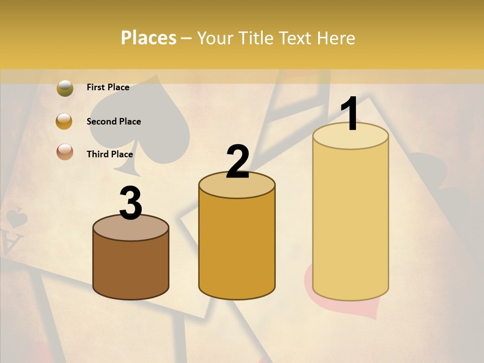 Close Cards Spot PowerPoint Template