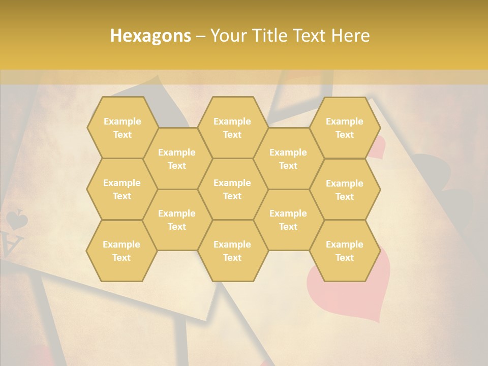 Close Cards Spot PowerPoint Template