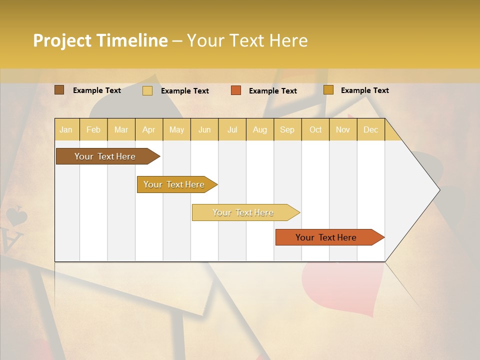 Close Cards Spot PowerPoint Template