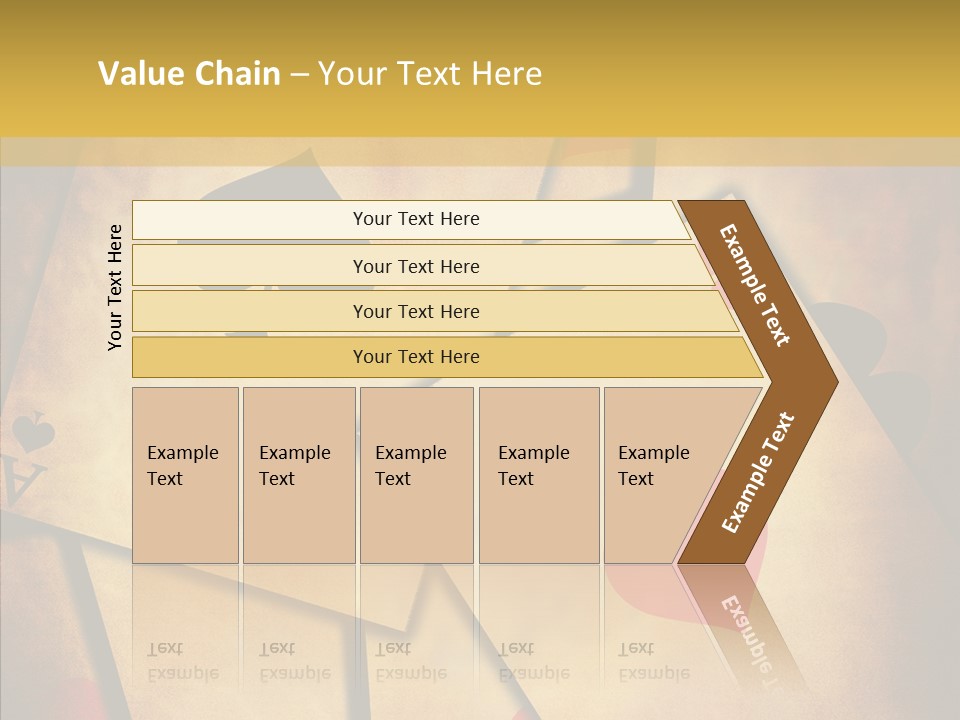 Close Cards Spot PowerPoint Template