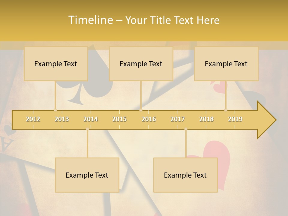 Close Cards Spot PowerPoint Template