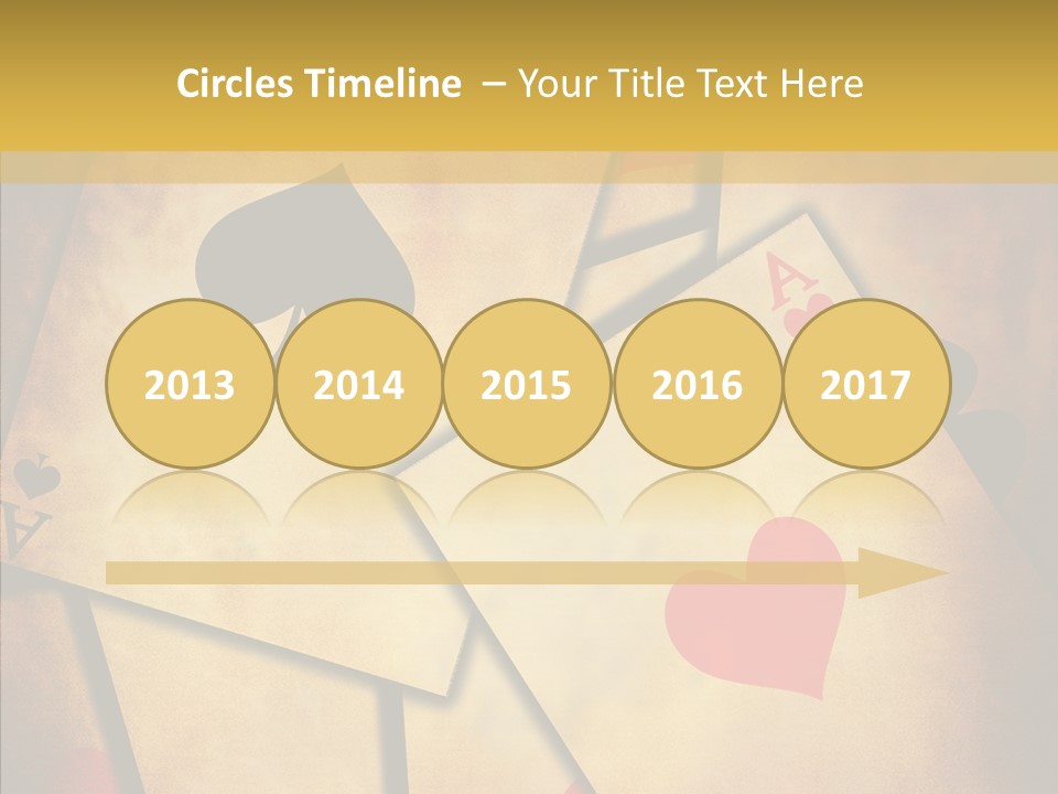 Close Cards Spot PowerPoint Template