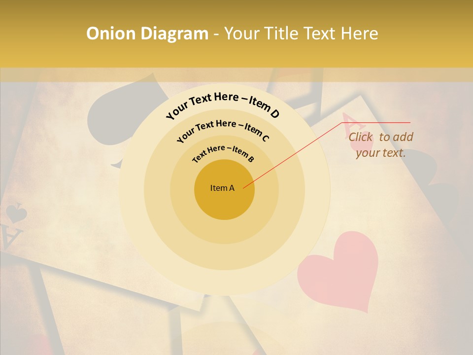 Close Cards Spot PowerPoint Template