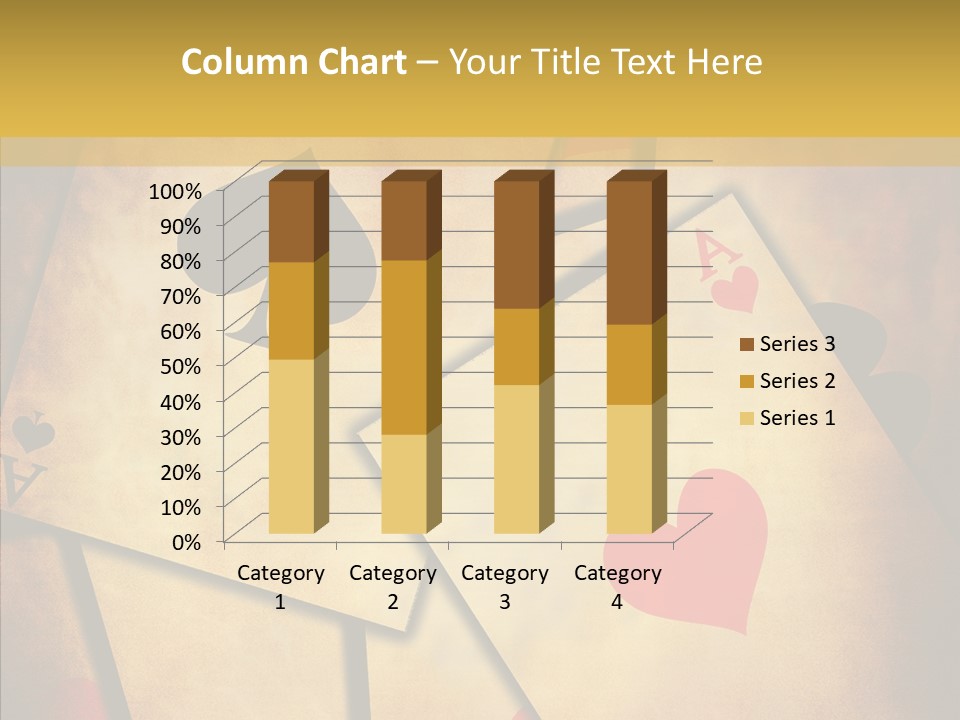 Close Cards Spot PowerPoint Template