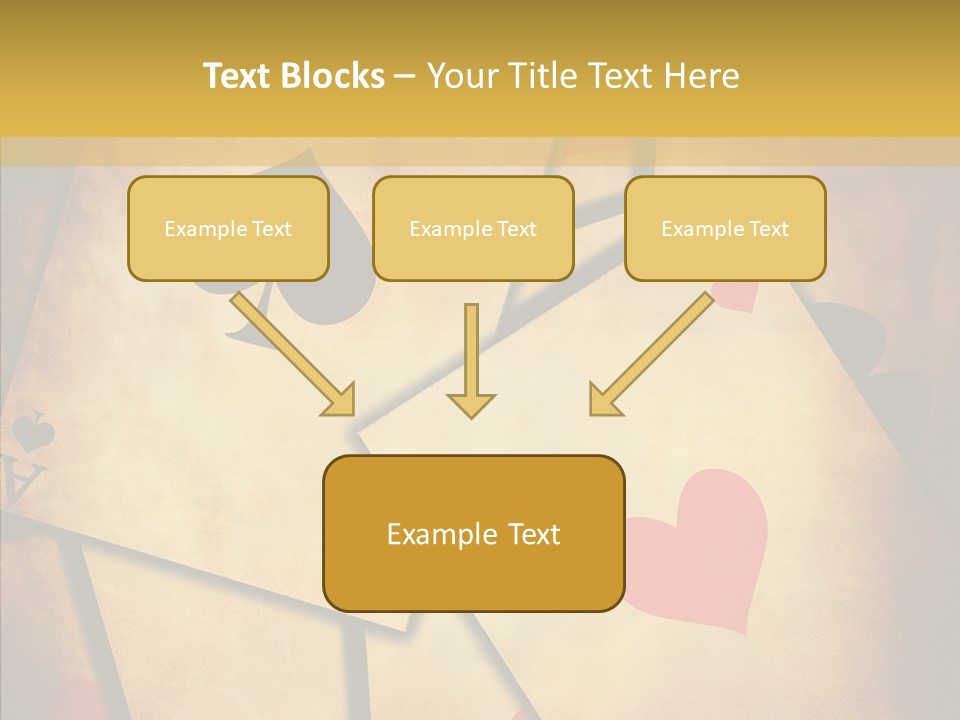 Close Cards Spot PowerPoint Template