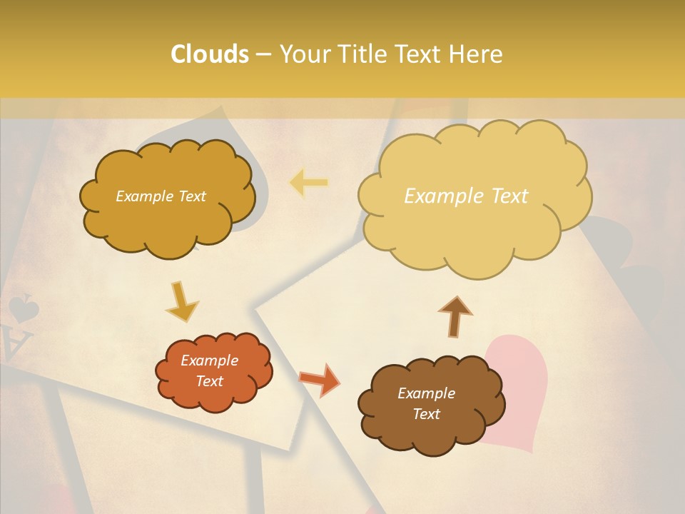 Close Cards Spot PowerPoint Template