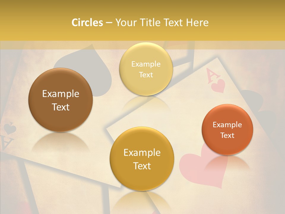 Close Cards Spot PowerPoint Template