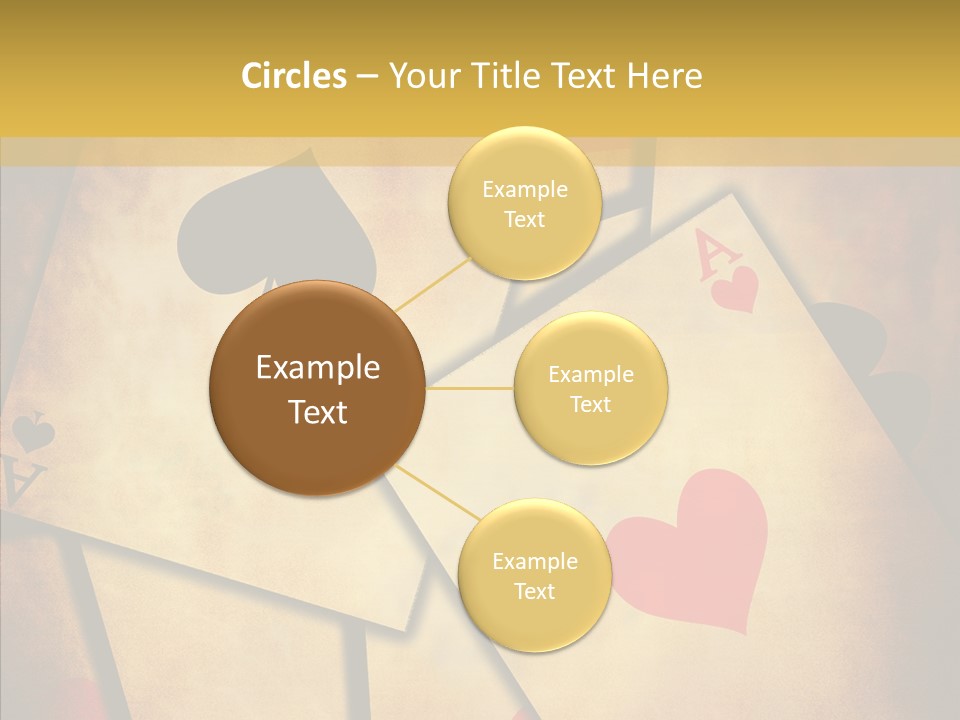 Close Cards Spot PowerPoint Template