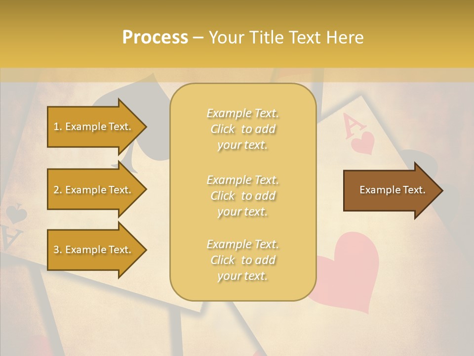 Close Cards Spot PowerPoint Template