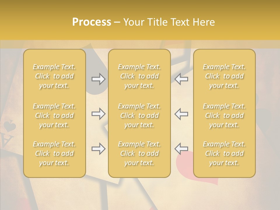 Close Cards Spot PowerPoint Template