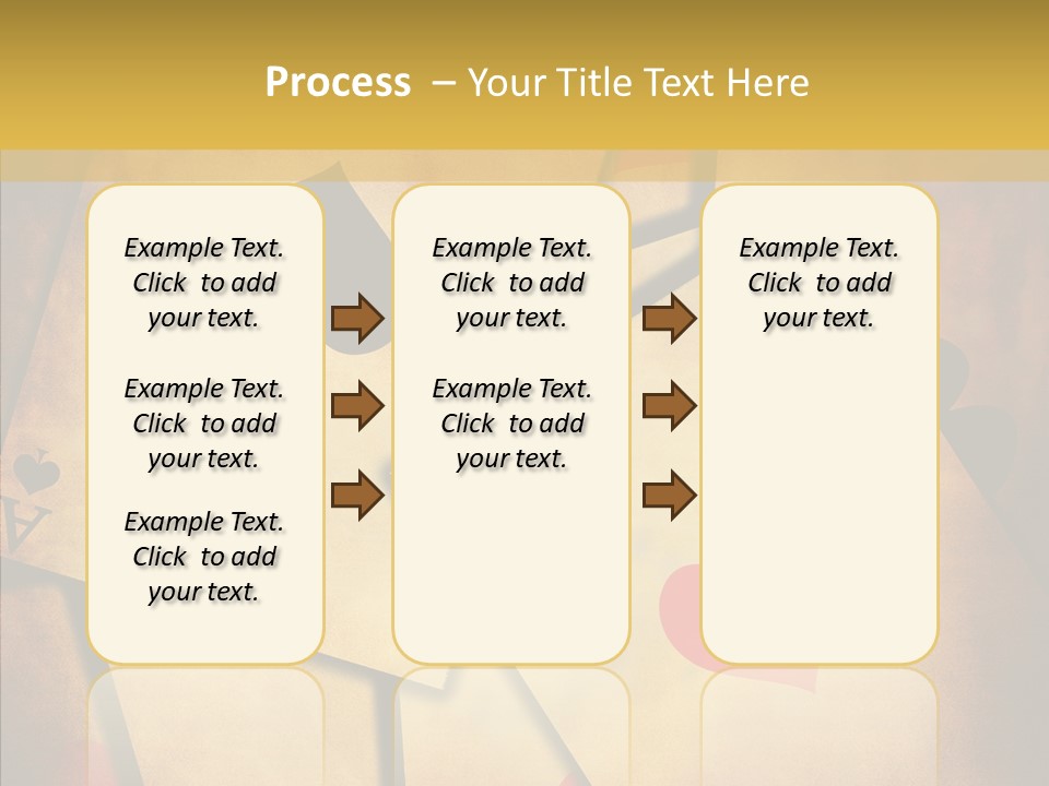 Close Cards Spot PowerPoint Template