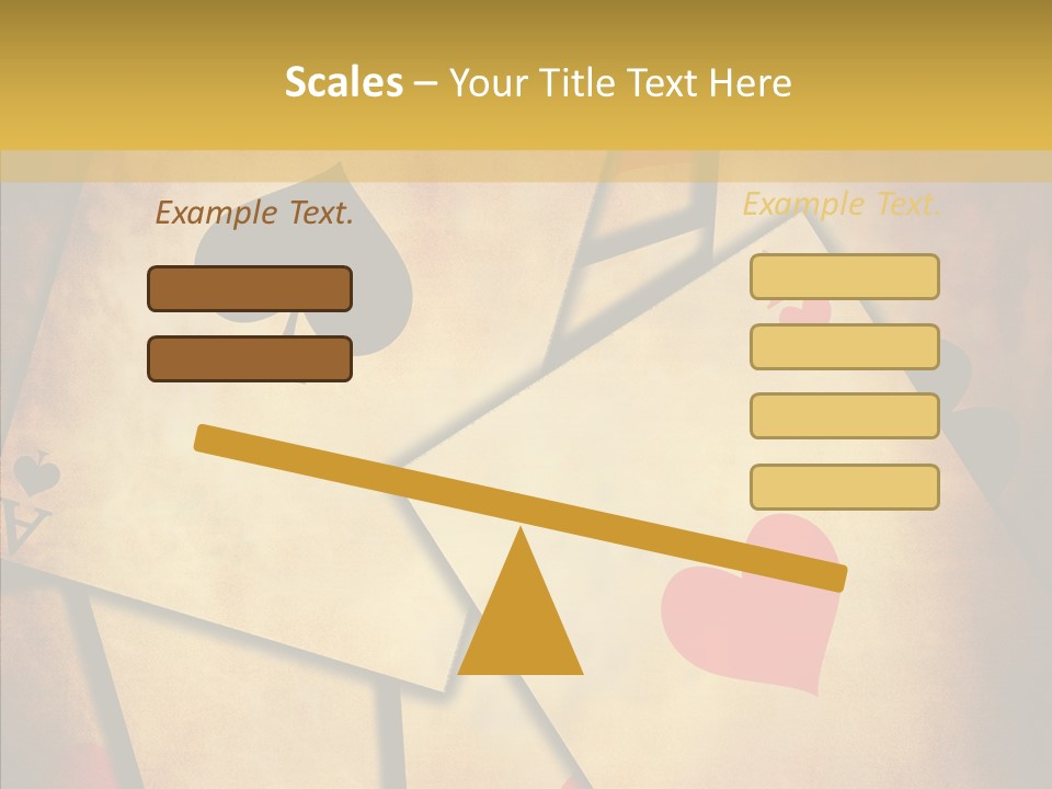 Close Cards Spot PowerPoint Template