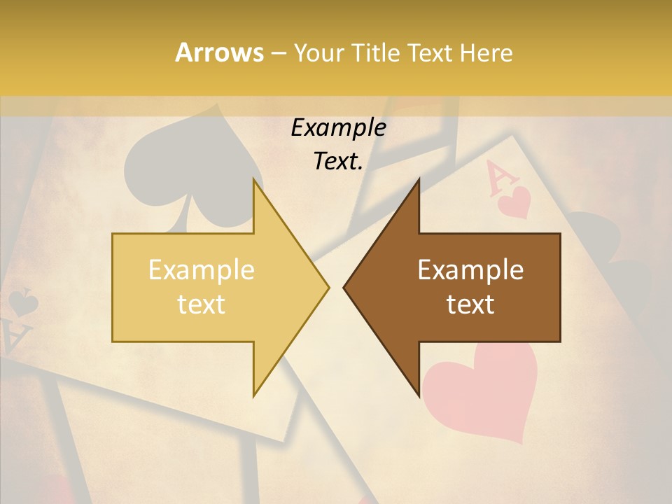Close Cards Spot PowerPoint Template