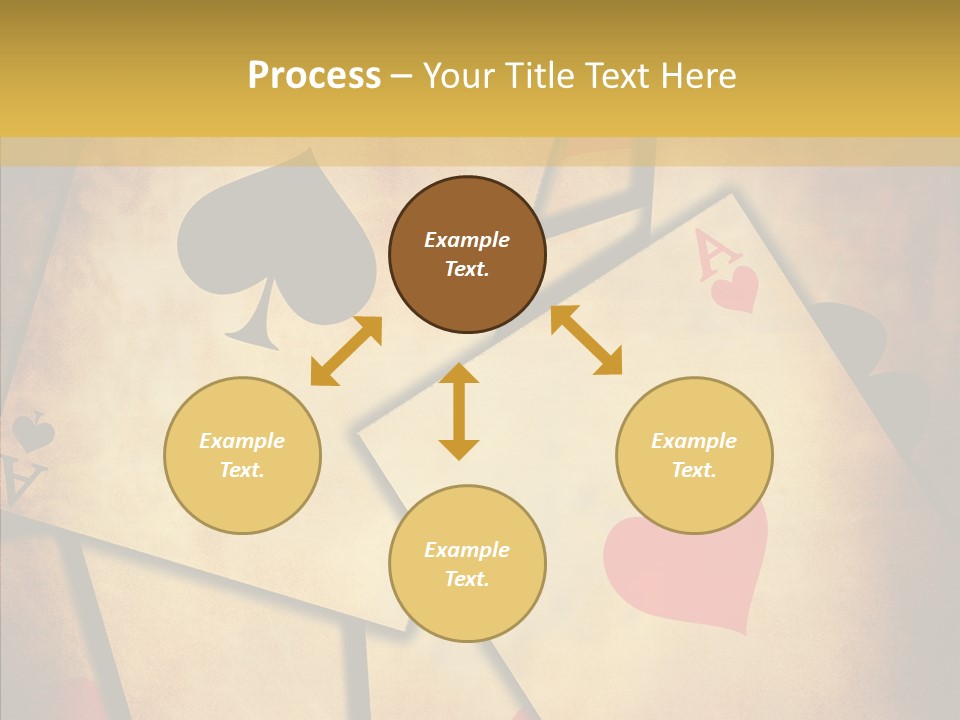 Close Cards Spot PowerPoint Template