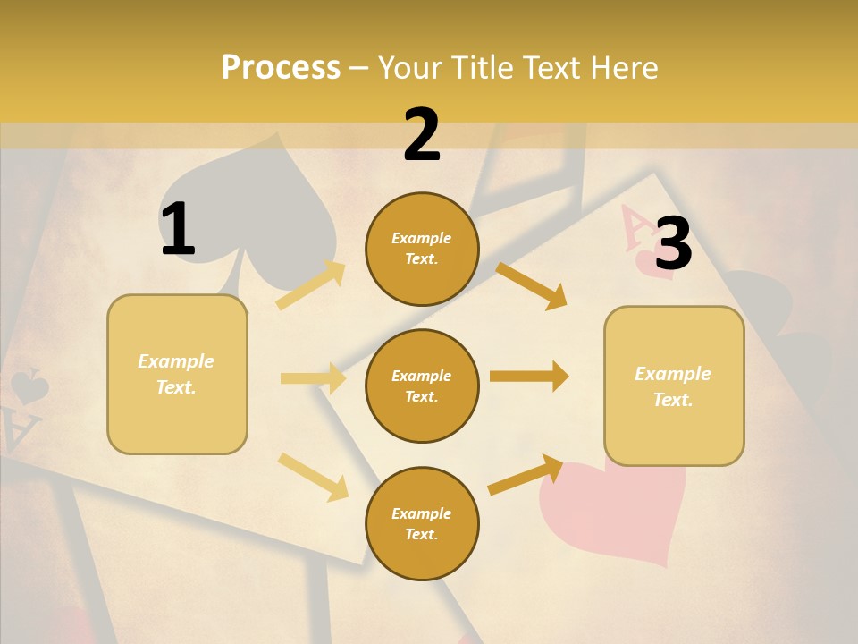 Close Cards Spot PowerPoint Template