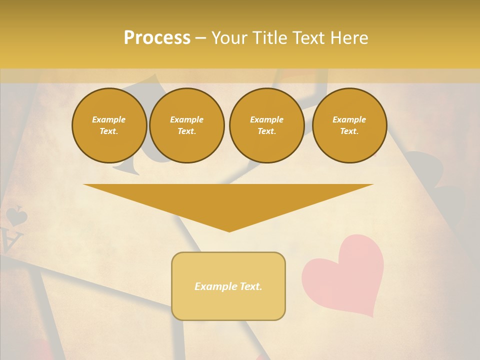 Close Cards Spot PowerPoint Template