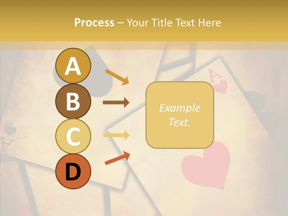 Close Cards Spot PowerPoint Template