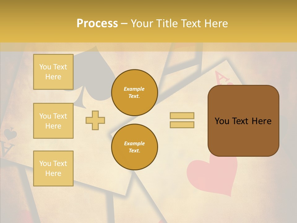 Close Cards Spot PowerPoint Template