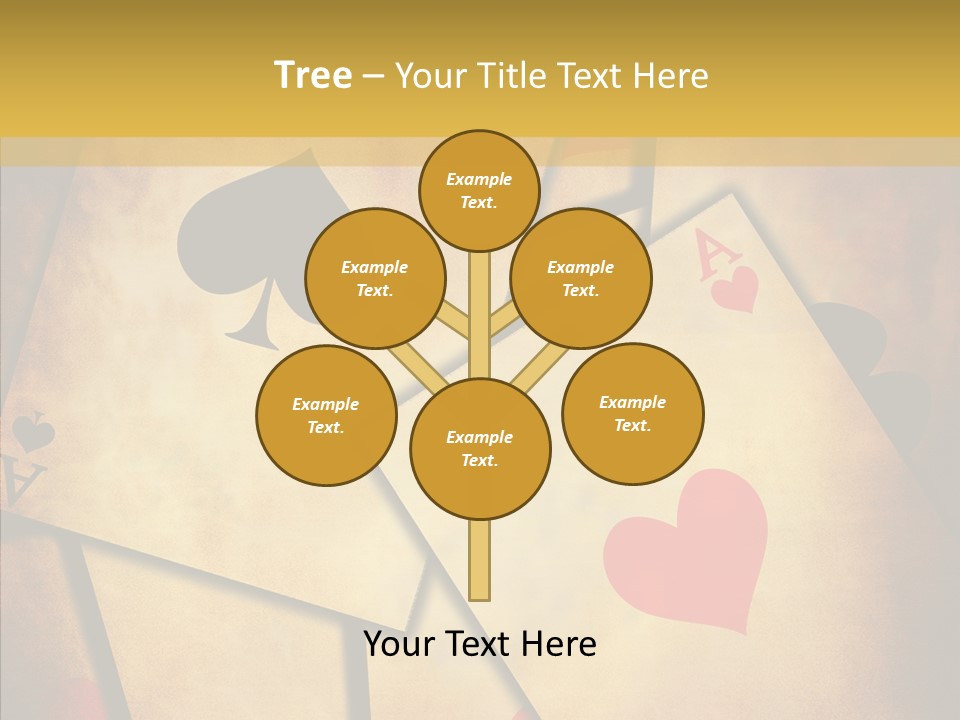 Close Cards Spot PowerPoint Template