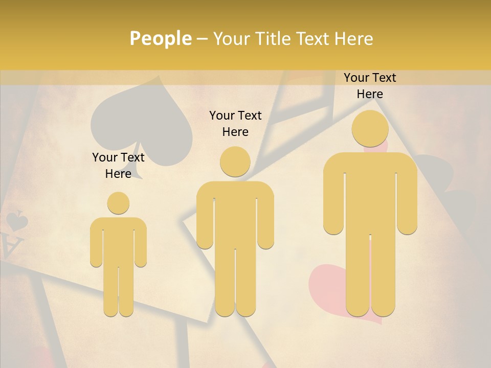 Close Cards Spot PowerPoint Template