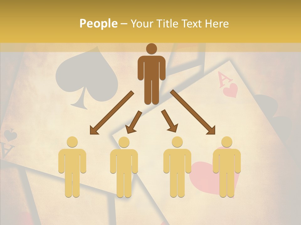 Close Cards Spot PowerPoint Template