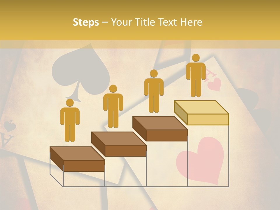 Close Cards Spot PowerPoint Template