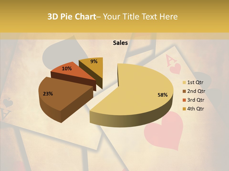 Close Cards Spot PowerPoint Template