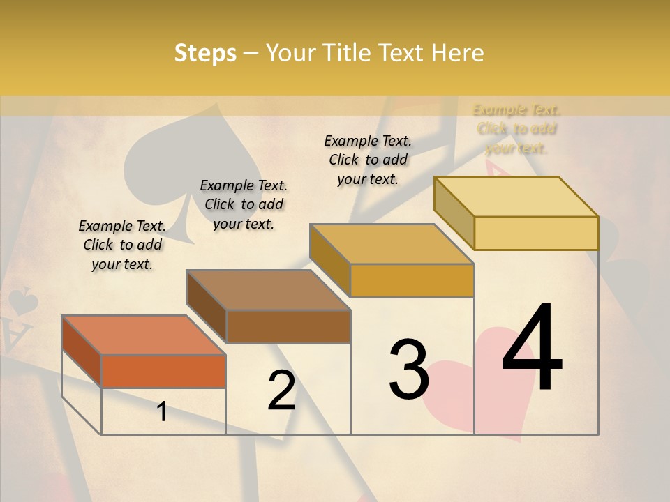 Close Cards Spot PowerPoint Template