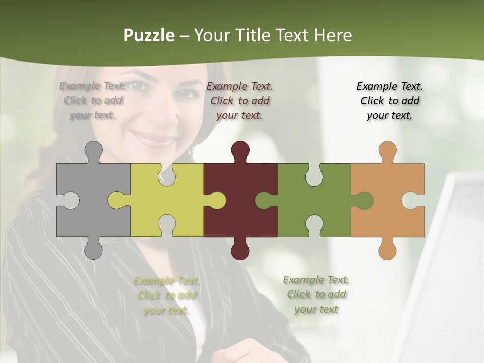 Humorou Teamwork Per On PowerPoint Template