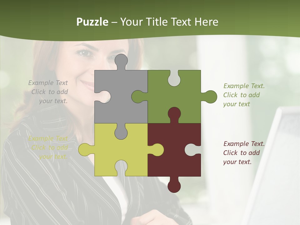 Humorou Teamwork Per On PowerPoint Template