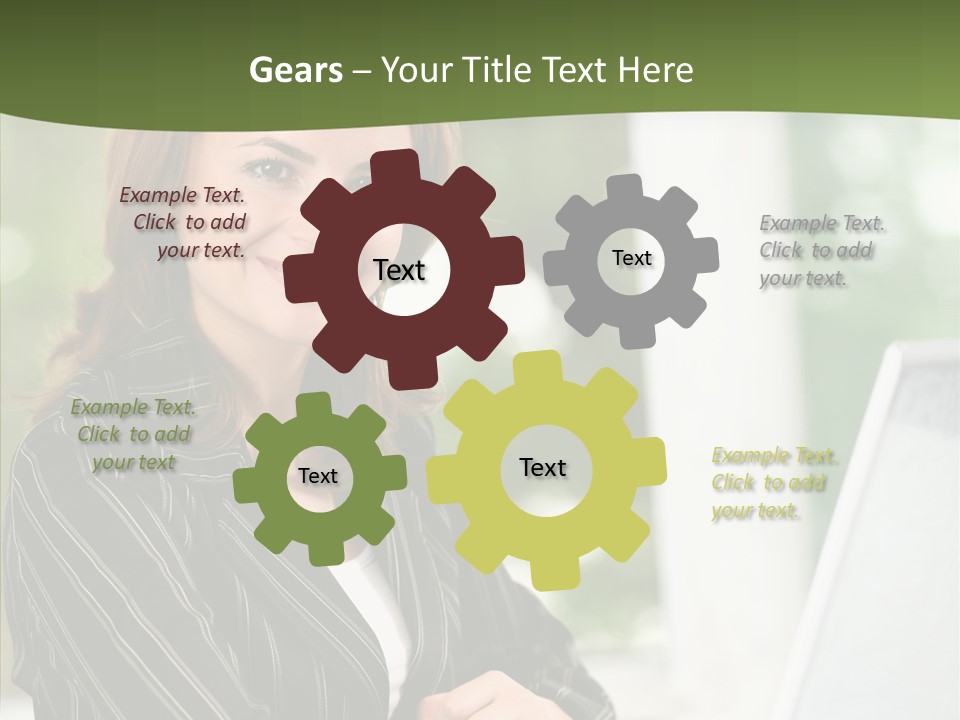 Humorou Teamwork Per On PowerPoint Template