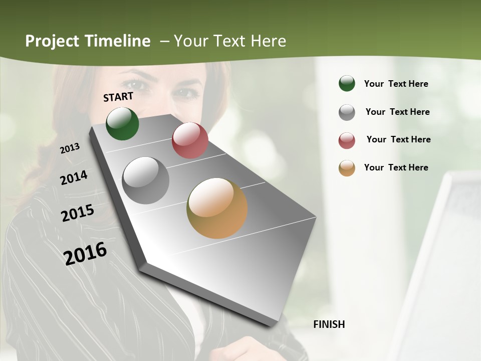 Humorou Teamwork Per On PowerPoint Template