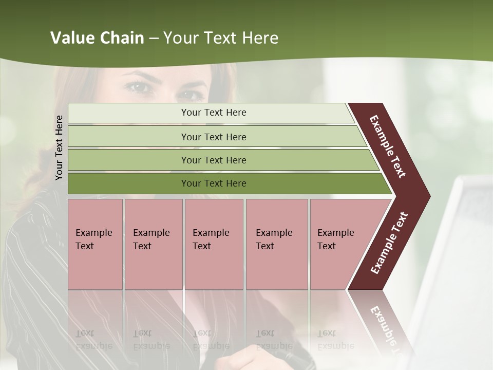 Humorou Teamwork Per On PowerPoint Template
