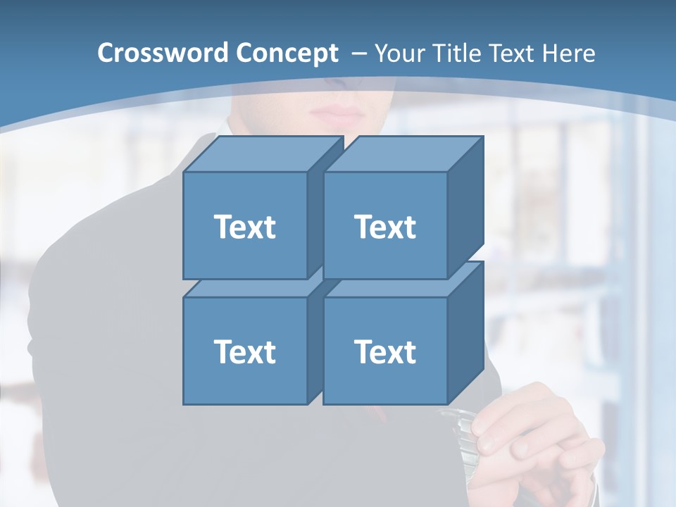Di Cu Ion Writing Group PowerPoint Template