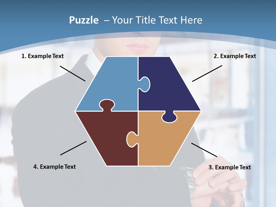 Di Cu Ion Writing Group PowerPoint Template